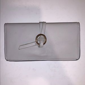 Charlotte Russe Slim Bifold Gray Wallet